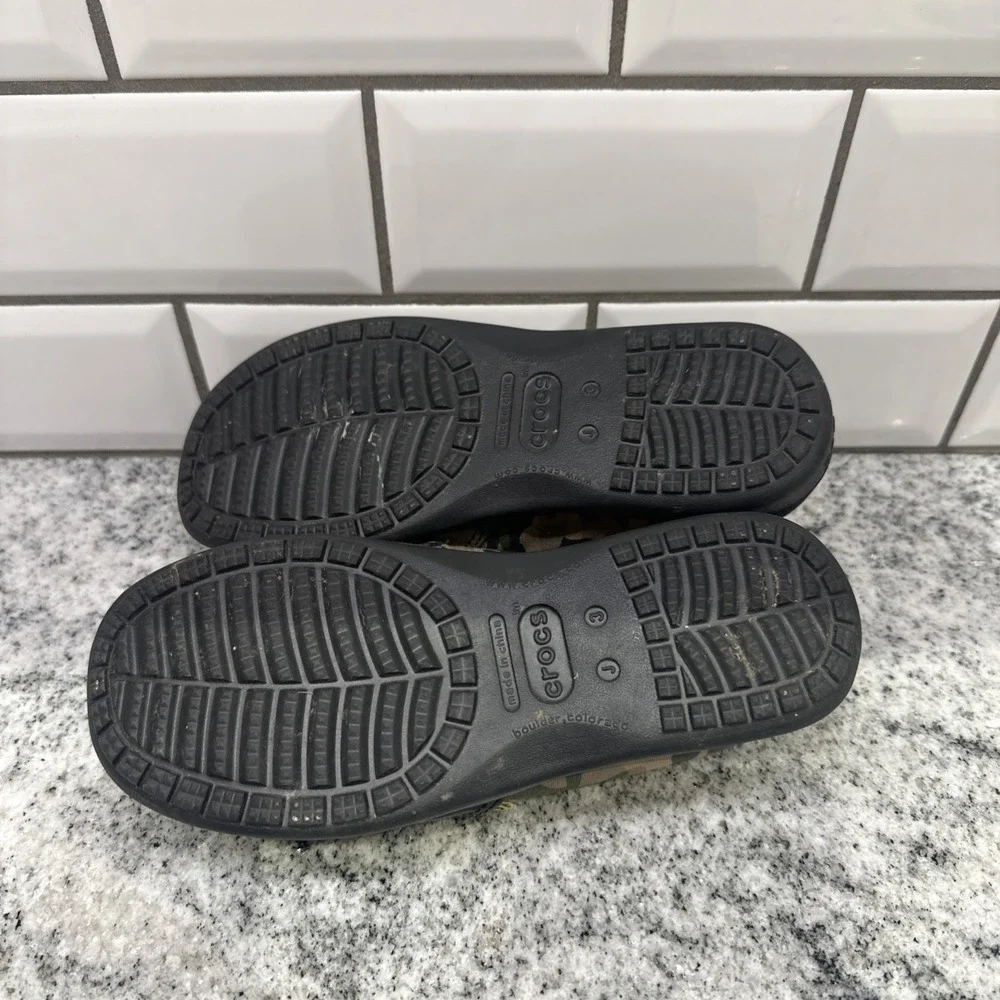 CROCS tried worn